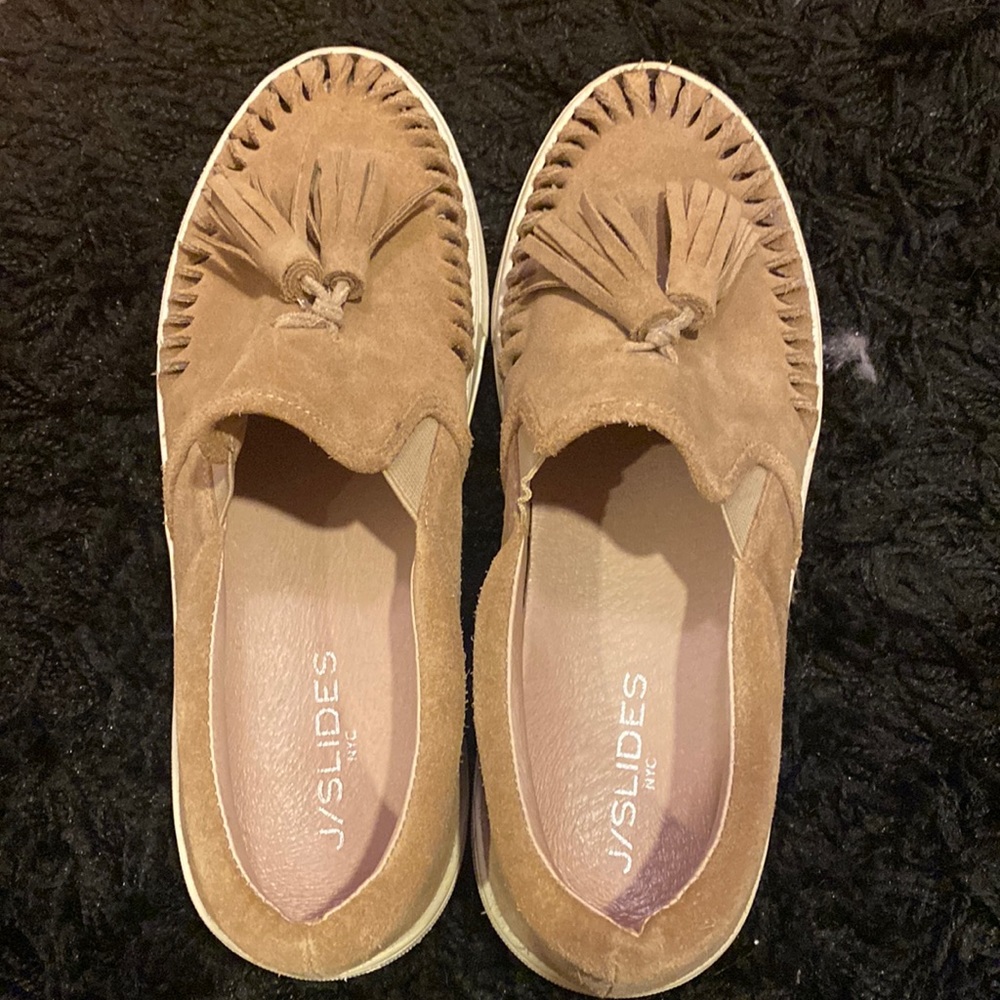 Nude J/Slide Shoes
